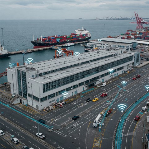 Pembangunan dan Pengelolaan Jaringan FO dan Wifi di Pelabuhan International Car Terminal Patimban Subang Jawa Barat
